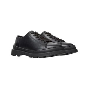 Camper Brutus Black Leather Lace Up Derby Oxford Shoes